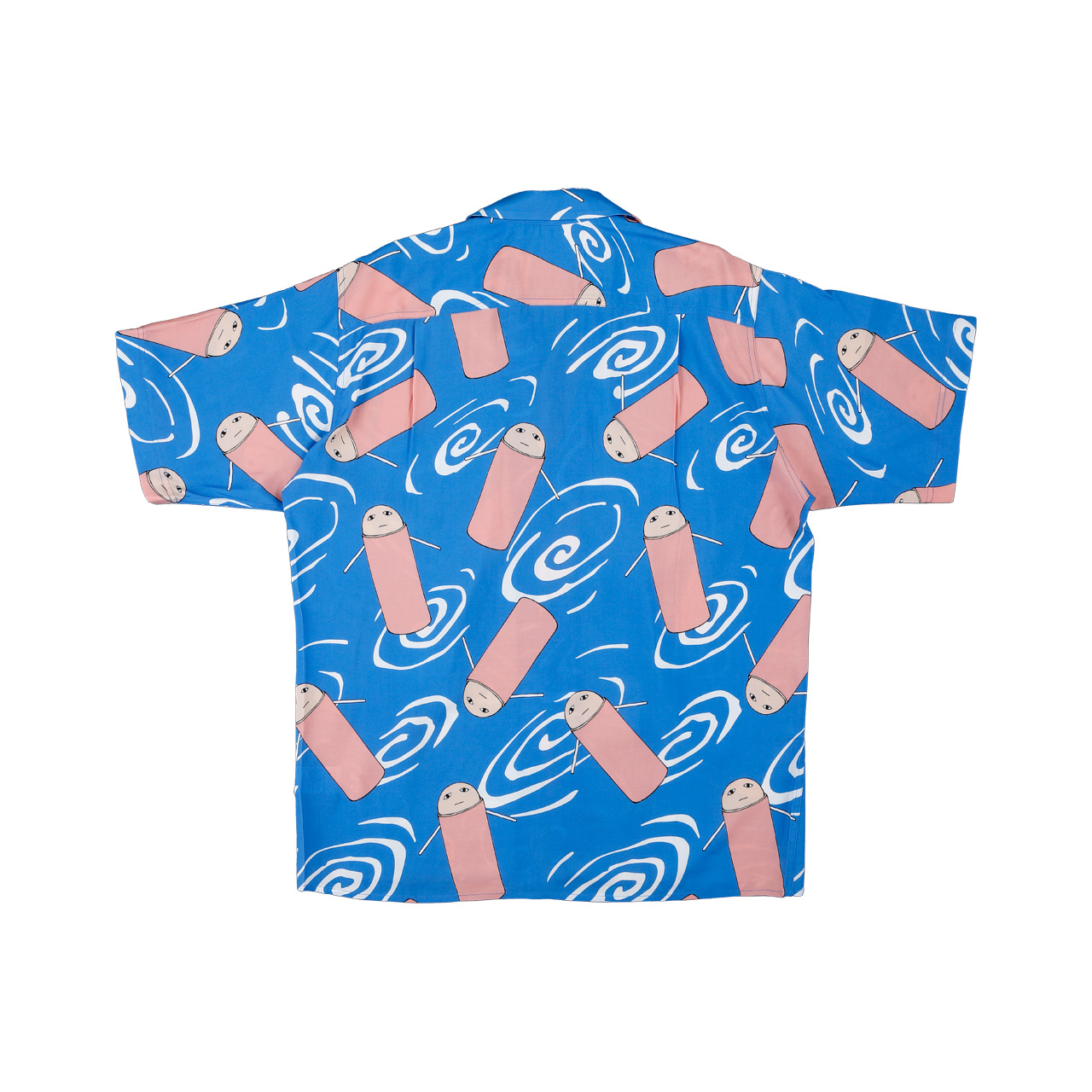 坂田銀時のアロハシャツ(缶バッジ付き)