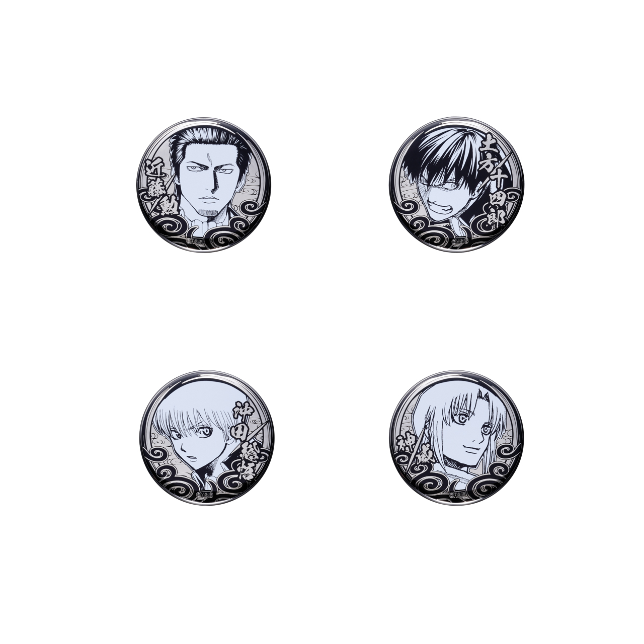 シルバーソウル缶バッジコレクション (全11種/ランダム1種入り)